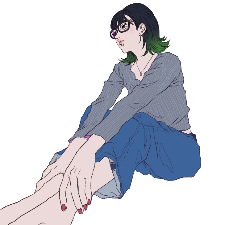 お洒落な人物全身イラストを描きます SNS等で使えるファッショナブルな全身イラストを描きます イメージ1