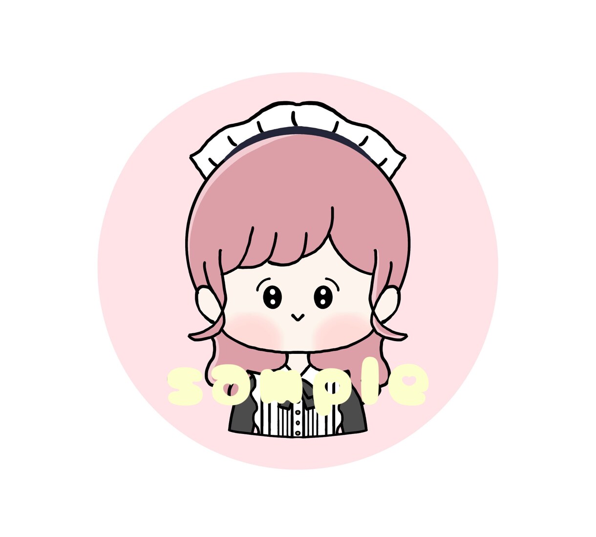 シンプルでゆるっとしたイラストお描きします SNSアイコン(その他にも)に使えるイラストです イメージ3
