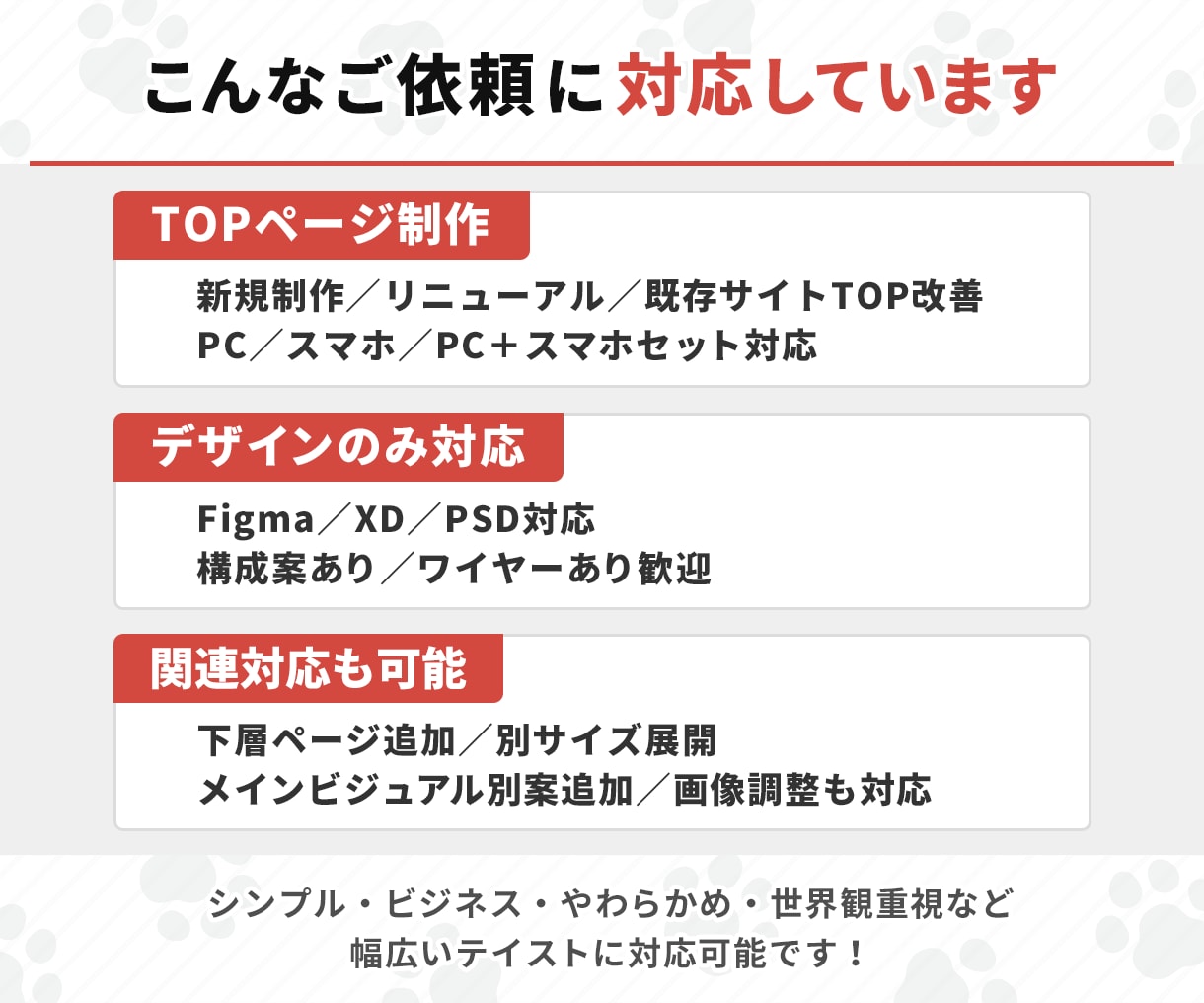 Webサイト・LPのデザインを制作します 制作会社・事業者様へ｜Figma・PSD納品／デザインのみ イメージ9