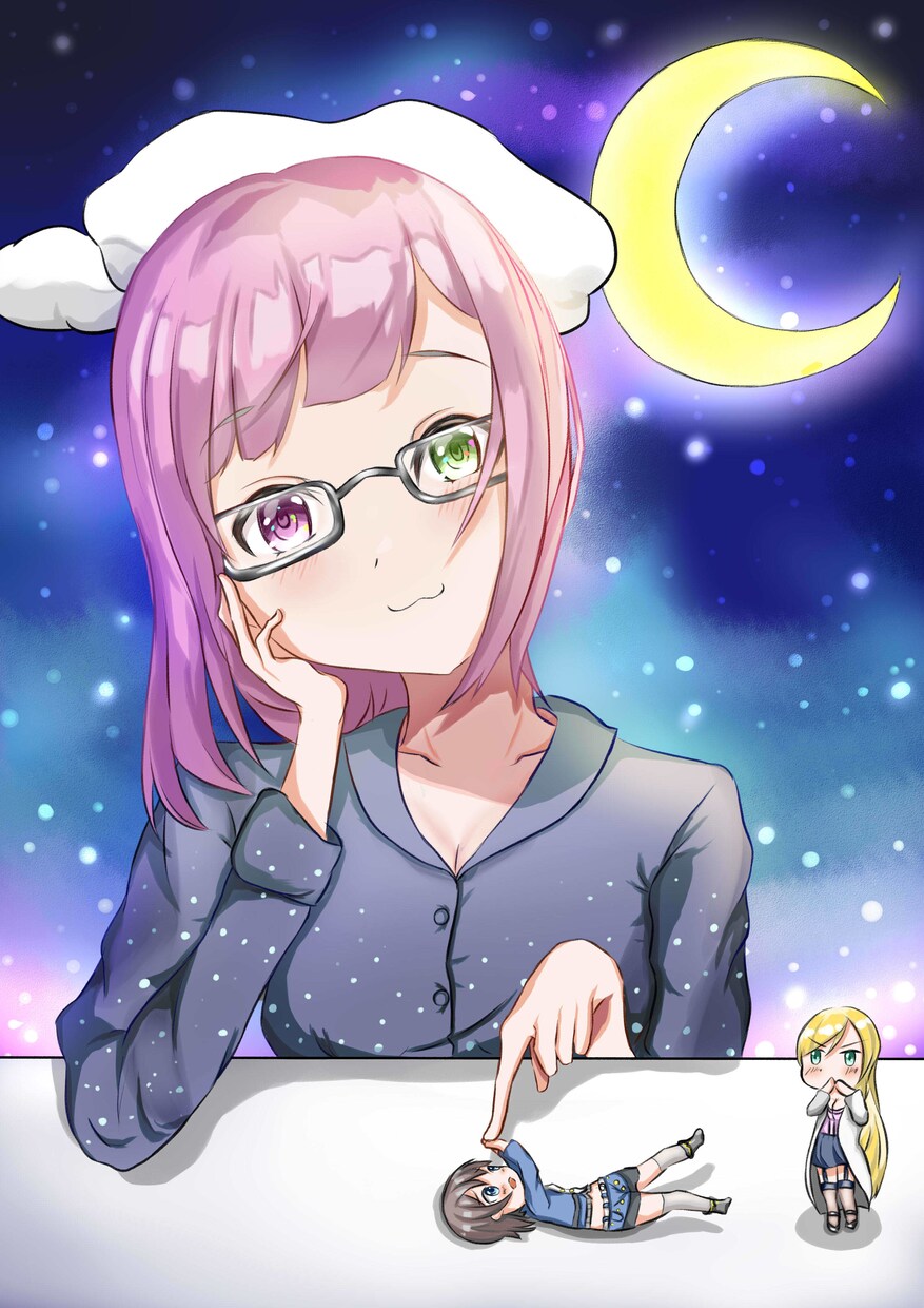 女の子の人物イラストを制作ますます サムネやアイコンなど様々な用途へ イメージ6