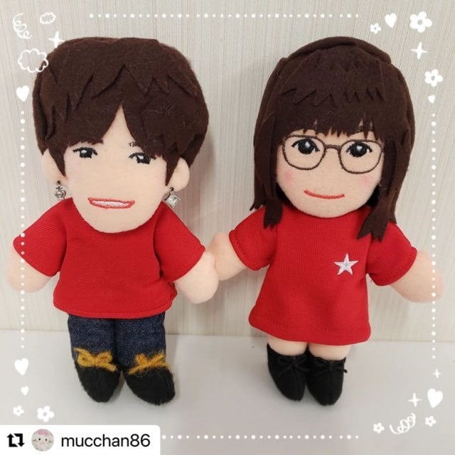 似顔絵マスコット20㎝（衣装規定）制作します 推しを約20㎝のサイズで立体的に楽しむアイテムです イメージ2