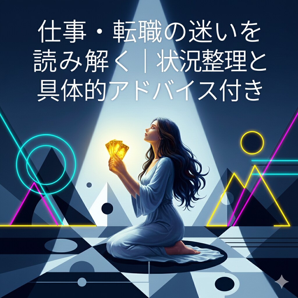 状況整理とアドバイス｜仕事転職の迷いを読み解きます キャリアに最適な選択と次の一歩を、わかりやすくお伝えします。 イメージ1