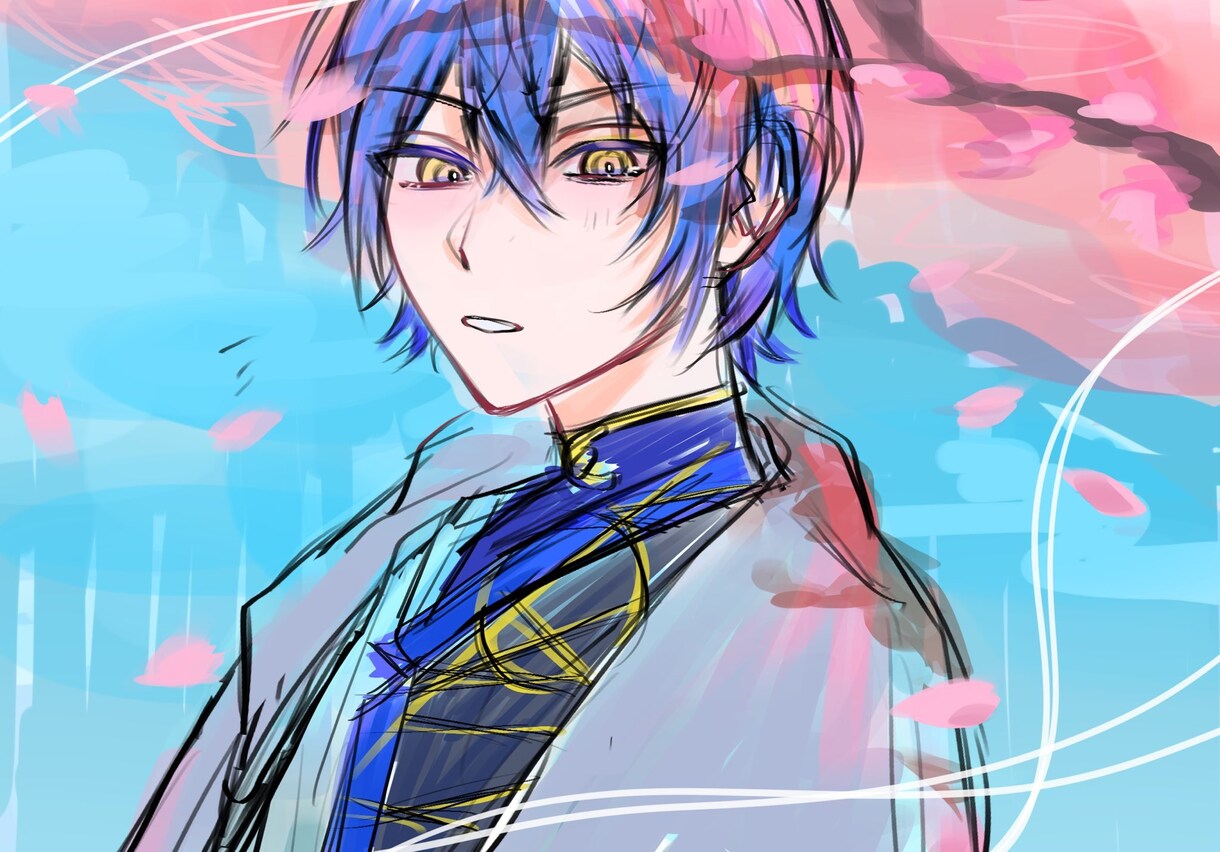 歌ってみたのサムネイルイラストを描きます 模写からオリジナル構図まで！様々な系統のイラストを描きます。 イメージ6
