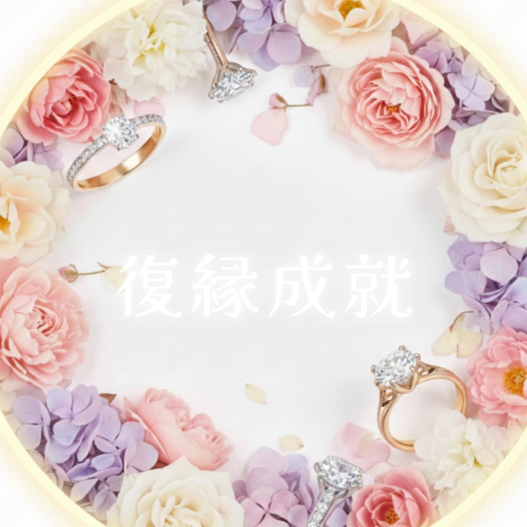 本気の方限定☆生涯縁結付♡あなたの復縁を叶えます お相手の現在のあなたへの気持ち／2人の未来／知ってください イメージ1