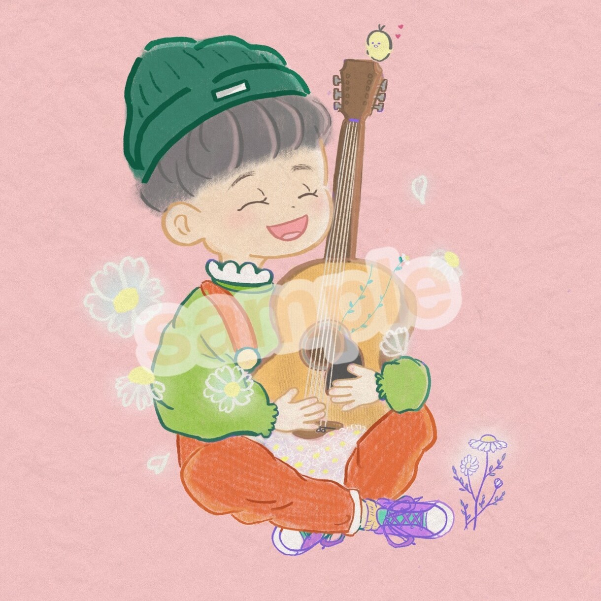 ゆるかわイラスト作成致します ゆるくて可愛いほんわかテイストなイラスト作成致します。 イメージ2