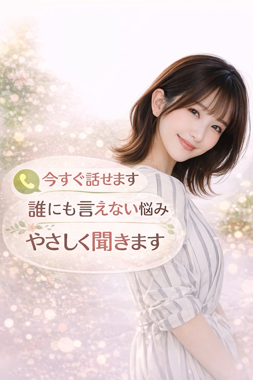 誰にも言えない恋愛・人間関係の悩み全部受け止めます 夜になると、彼のことで頭がいっぱいになる　あなたへ イメージ2