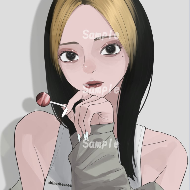 SNS用イラスト、アイコン、ヘッダー描きます SNSのアイコン、YouTubeのサムネイル等承ります！ イメージ2
