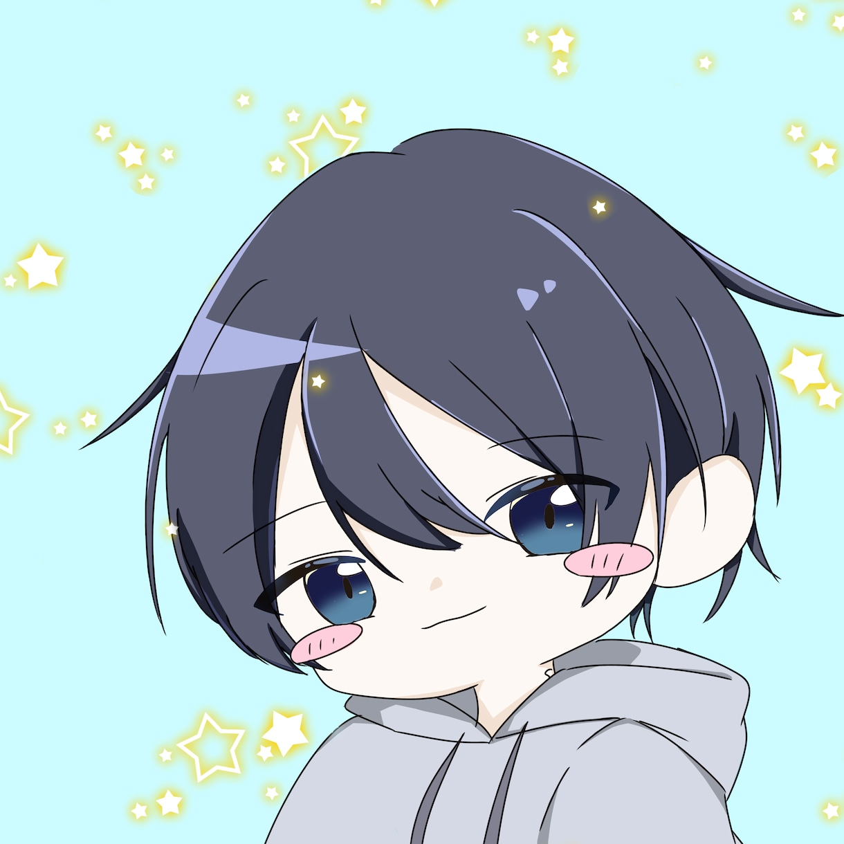 ゆるかわなアイコン、バストアップかきます ゆるくかわいいイラストに仕上げます！ イメージ1