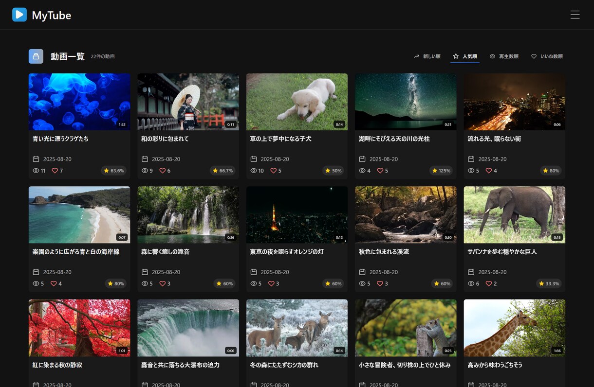 プライベートな動画配信システムを安くご提供します 自分だけのYouTube（投稿・再生・公開・共有）機能搭載 イメージ4