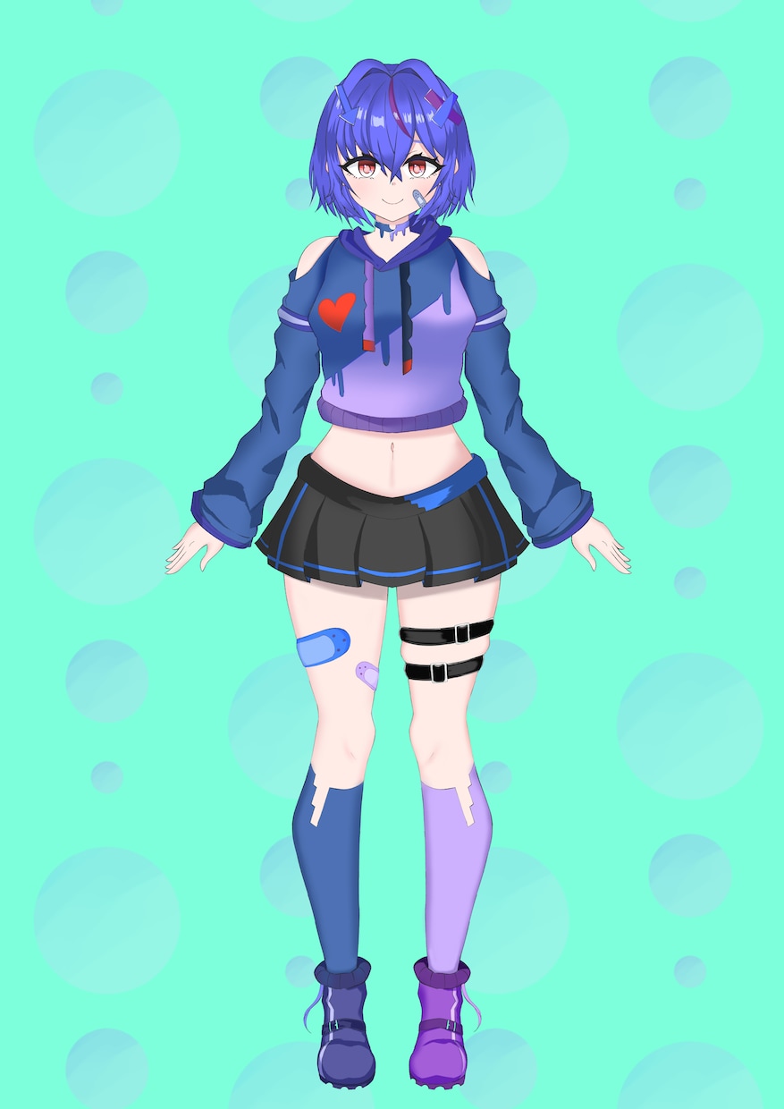 かわいい女の子のVtuber制作します 自分だけのVtuberを手に入れよう イメージ1