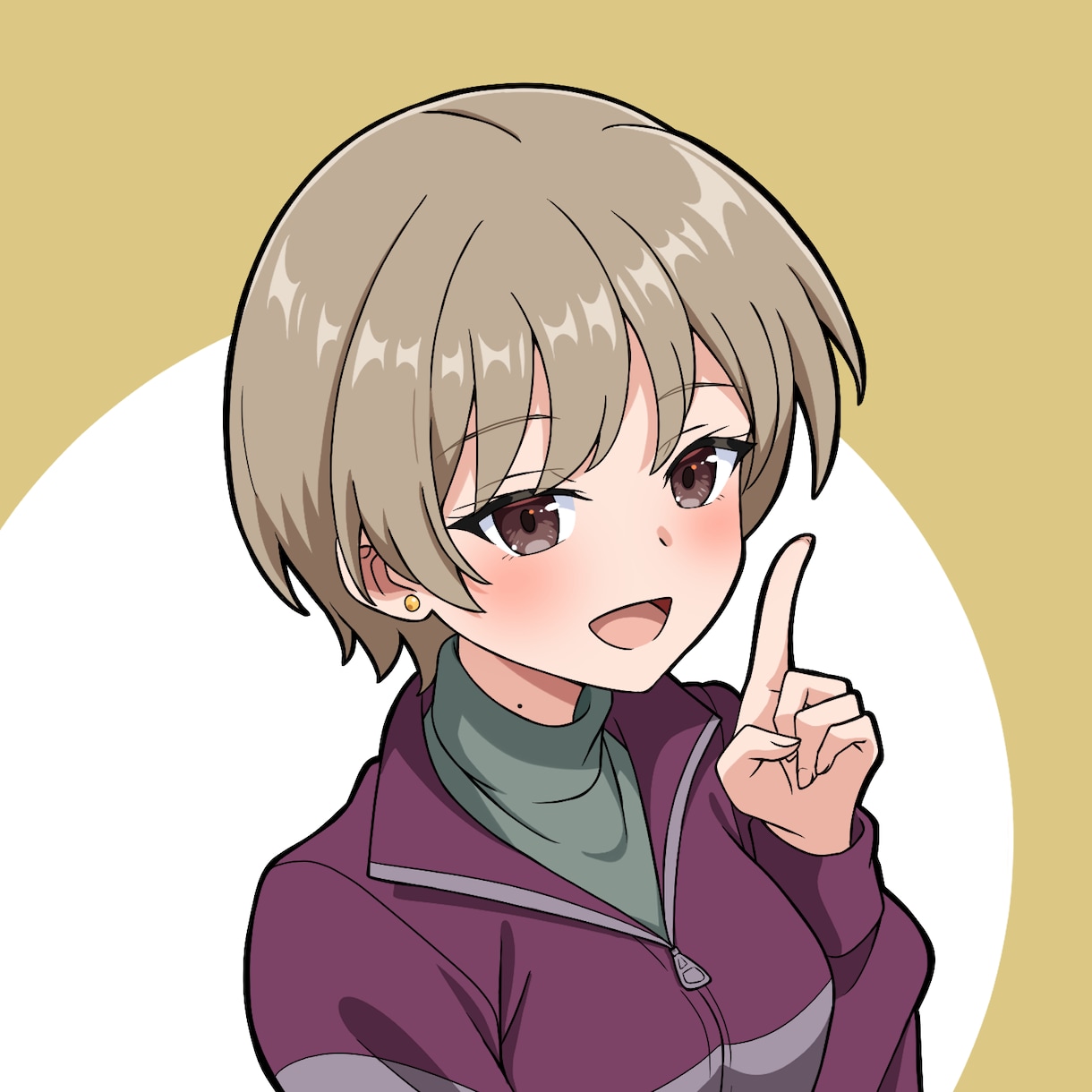 アニメ風の可愛いアイコンイラストを描きます 【アニメ塗り】【SNSアイコン】【かわいいイラスト】 イメージ5