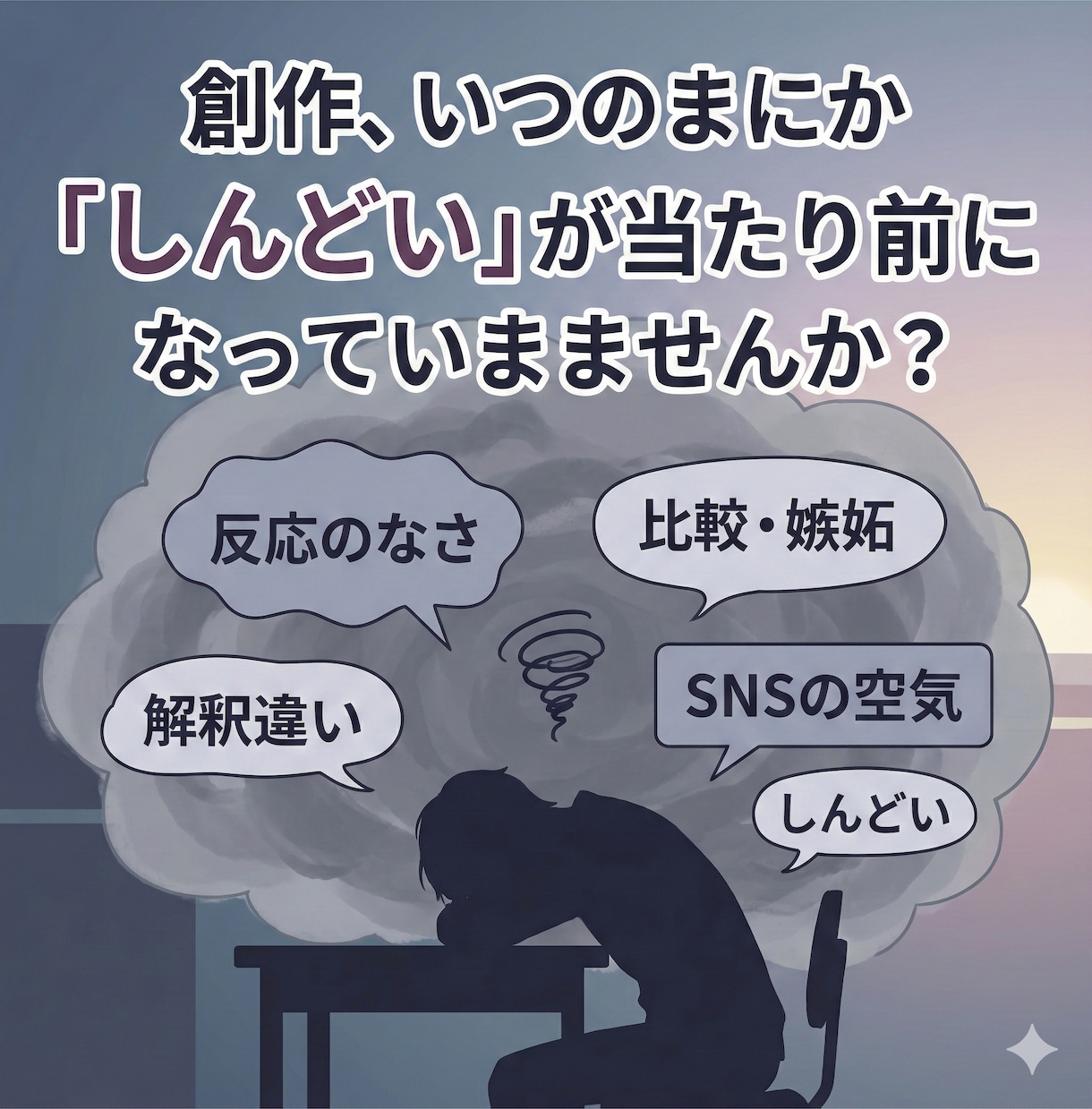 回数無制限！界隈で削れた心を120日で立て直します 創作に振り回されない。しんどさの原因を一緒に見つけ整えます イメージ3