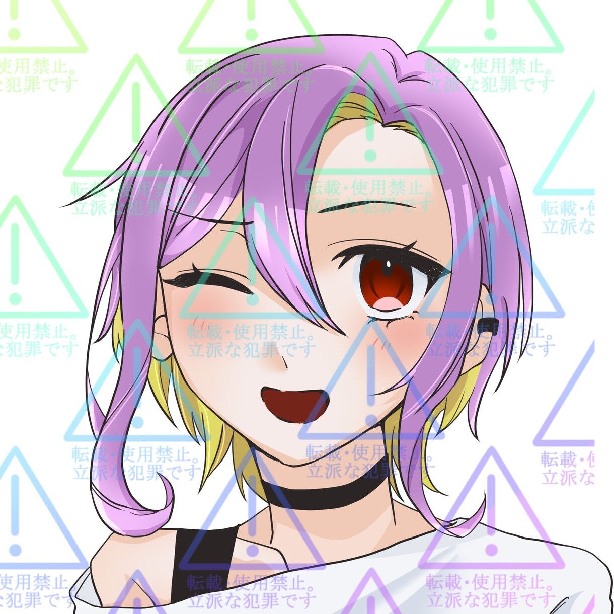 背景白、透過アリ！商用利用可能なイラストを描きます アイコンやサムネに最適！透過もあるので様々な用途に◎ イメージ4
