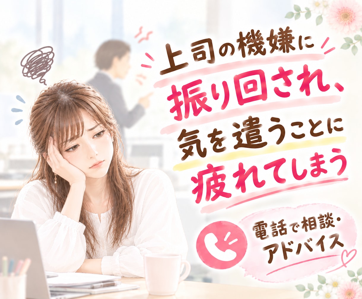 イライラ我慢を解消して原因を整理☘アドバイスします 職場の理不尽を乗り越えた経験から怒りの切り替え方をアドバイス イメージ4