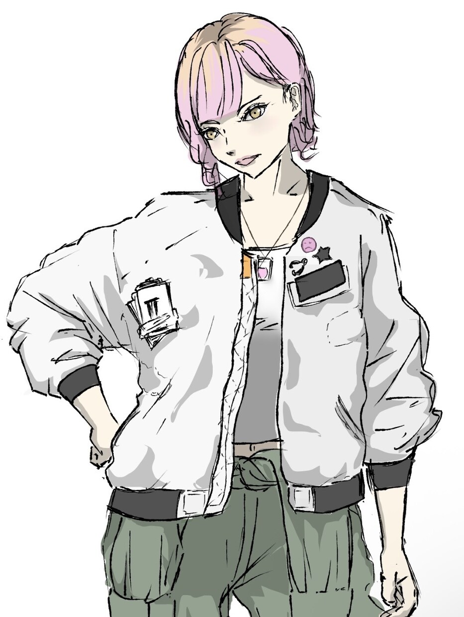 モダンでオシャレな雰囲気の人物絵描きます クールでモダンな絵でサービスやシーンの魅力を引き立てます イメージ10