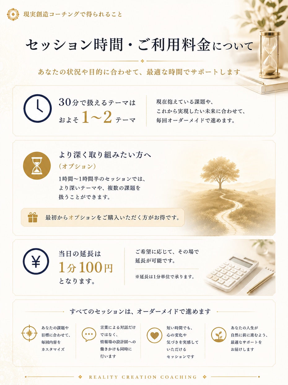 あなたの潜在意識を書き換えるコーチングをします 新しいゴール、セルフイメージを獲得する現実創造コーチング イメージ10