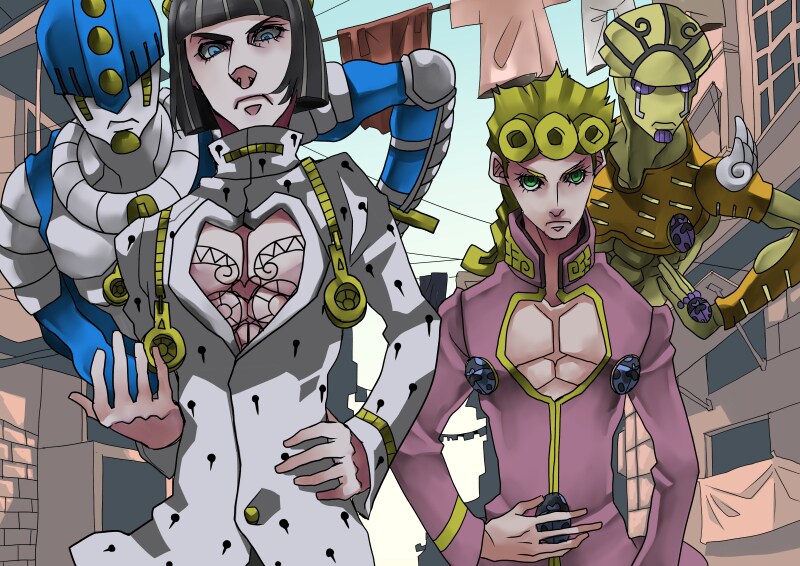 少年・青年誌的な迫力ある人物を描きます 老若男女描けますが、若い男性が得意です。 イメージ1