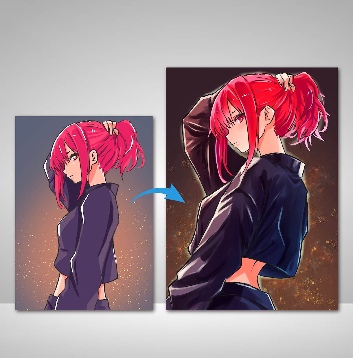 イラスト添削！プロ絵師のノウハウを教えます 平均的なスキルアップではなく！あなたの得意を伸ばします！ イメージ2