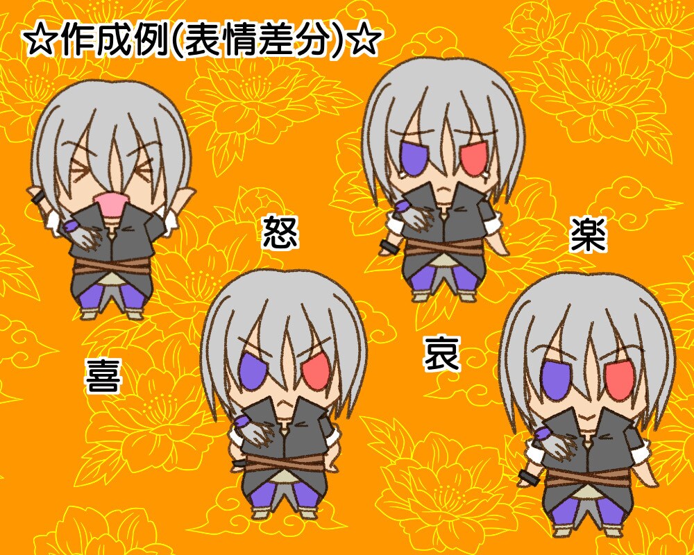 オリキャラをデフォルメします このキャラ、ぬるぬる動く……だと!? イメージ4