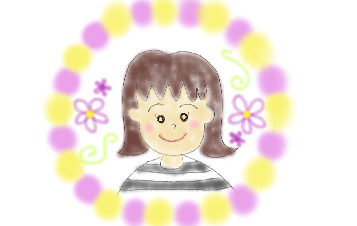 ほんわか手書き風アイコン描きます ほっとする&手書き風&人と違うアイコンにしませんか？ イメージ3