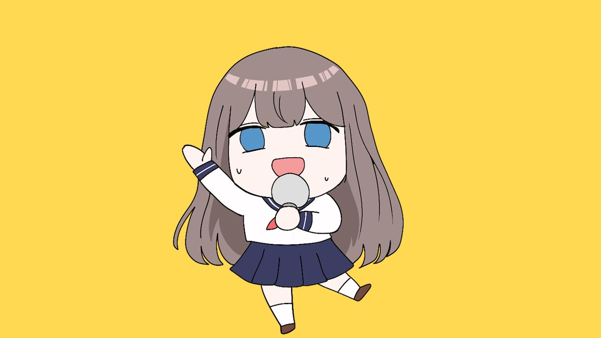 歌ってみたサムネ、動画用サムネやアイコン描きます あなただけの1枚絵を描きます！°・*:.。.☆ イメージ3