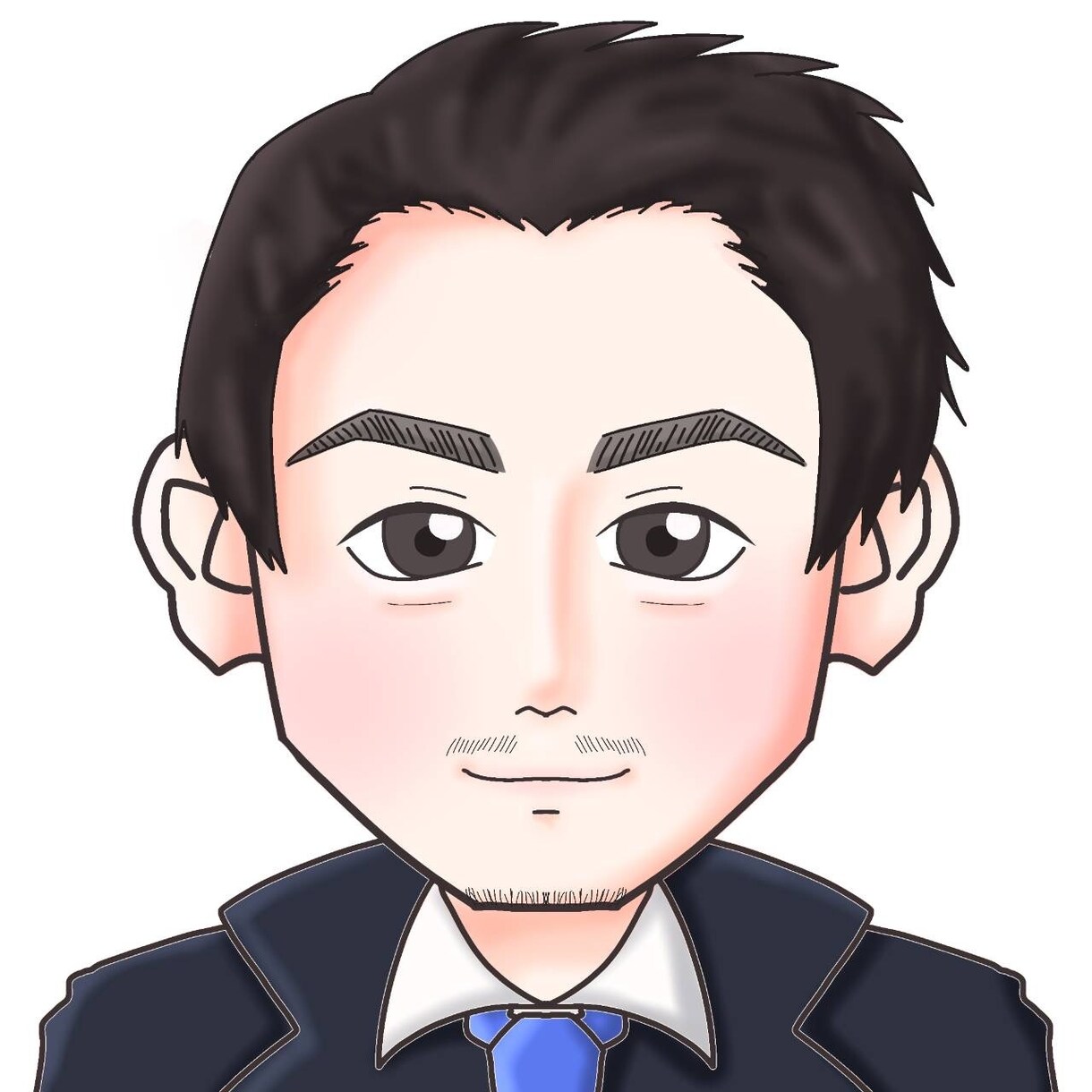 キャッチーな似顔絵を描きます SNS、ビジネス、名刺、プレゼント用におすすめ！ イメージ5