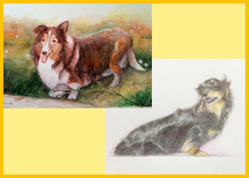 あなたのペット、動物、猫、犬、鳥、何でも描きます プレゼント選びにお困りの方にオススメ！ イメージ3