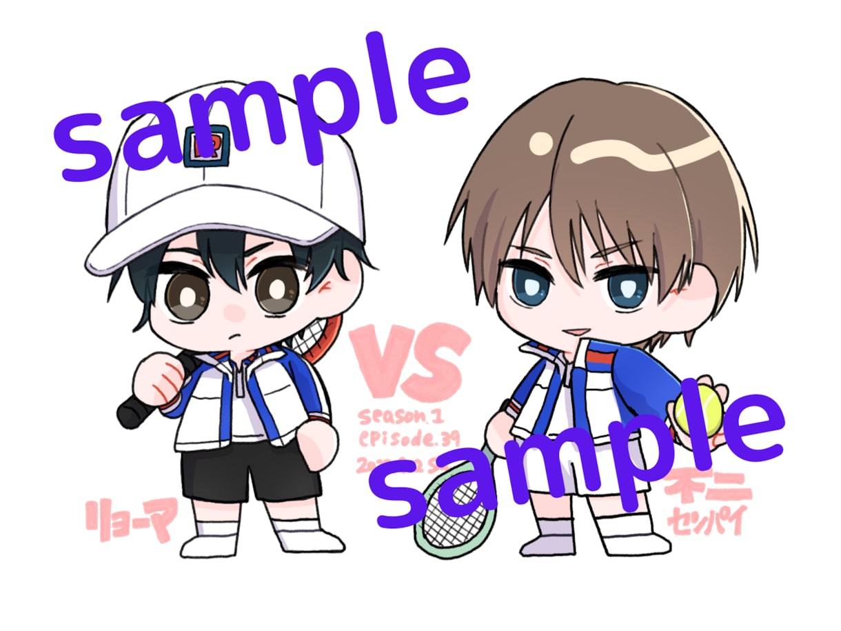 可愛いデフォルメイラストのご依頼お受けします 商用利用OK◎SNSのアイコンやグッズ、配信画面などに イメージ5