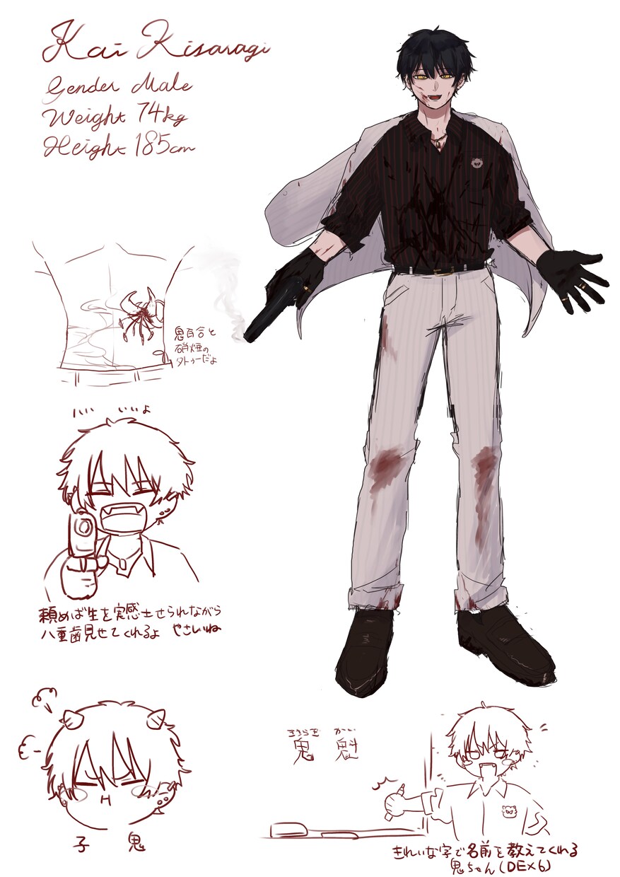 キャラクター全身立ち絵描きます TRPGなどに使えます。男女両方◯ イメージ7
