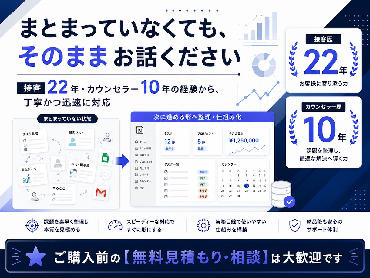 環境に合わせた業務改善！構築から運用まで伴走します コストや社内環境に合わせた最適な仕組みを丁寧に提案します イメージ3