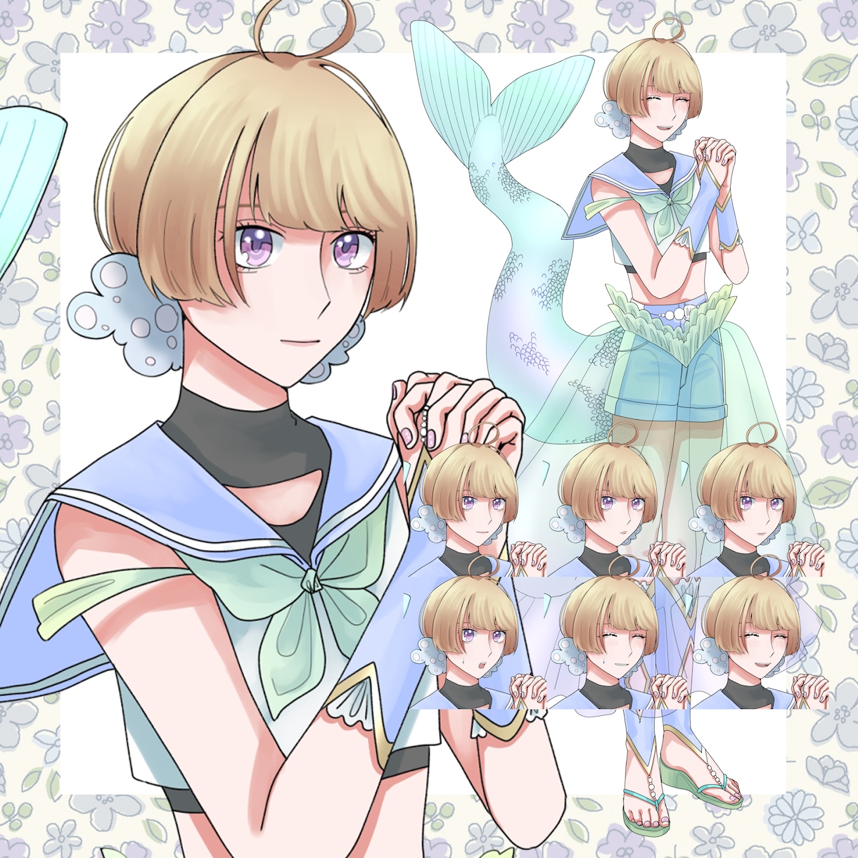 ＴRPG等の立ち絵をお描きします 可愛い絵柄であなただけのキャラクターを イメージ5