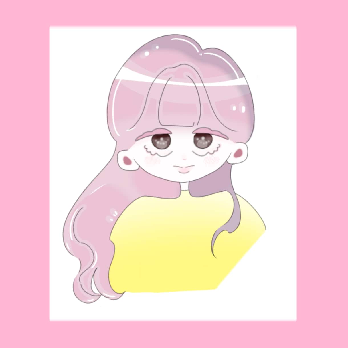 ミニキャラアイコン描きます シンプルでゆるく淡い貴方を届けます イメージ1