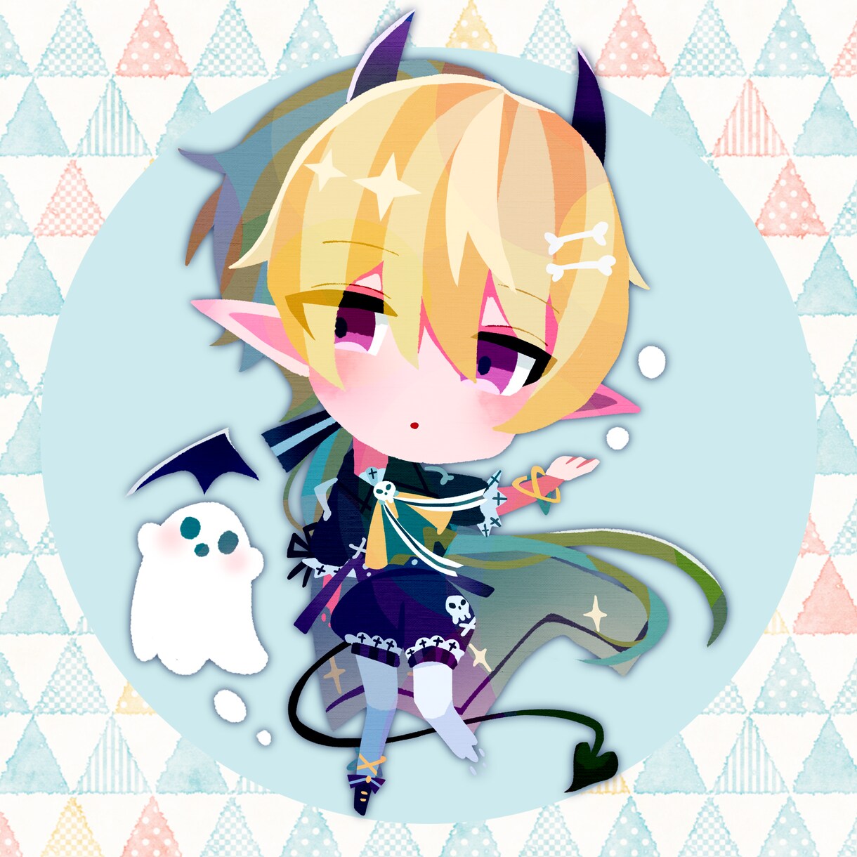 商用OK！絵本のようなミニキャラお描きします グッズ、配信、動画用、アイコンなどに！ イメージ10