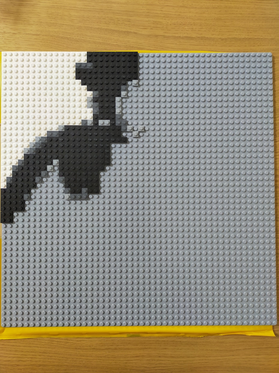 LEGOブロックで似顔絵を制作します あなただけのオリジナル似顔絵LEGOブロック イメージ4