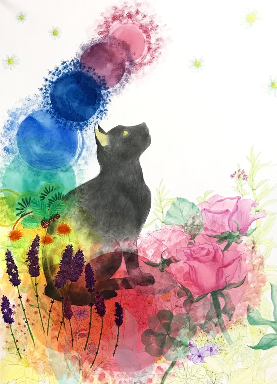 ペット・人物・風景・夢想画、心を込めて描きます 幻想的でやさしいタッチ。世界にひとつの癒しアート イメージ1