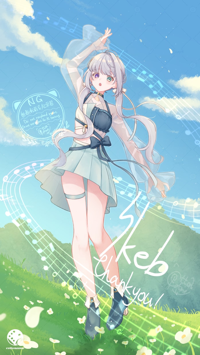 温かみのあるイラスト描きます 1枚絵やアイコン、グッズ用、MV用等、幅広く描きます！ イメージ3