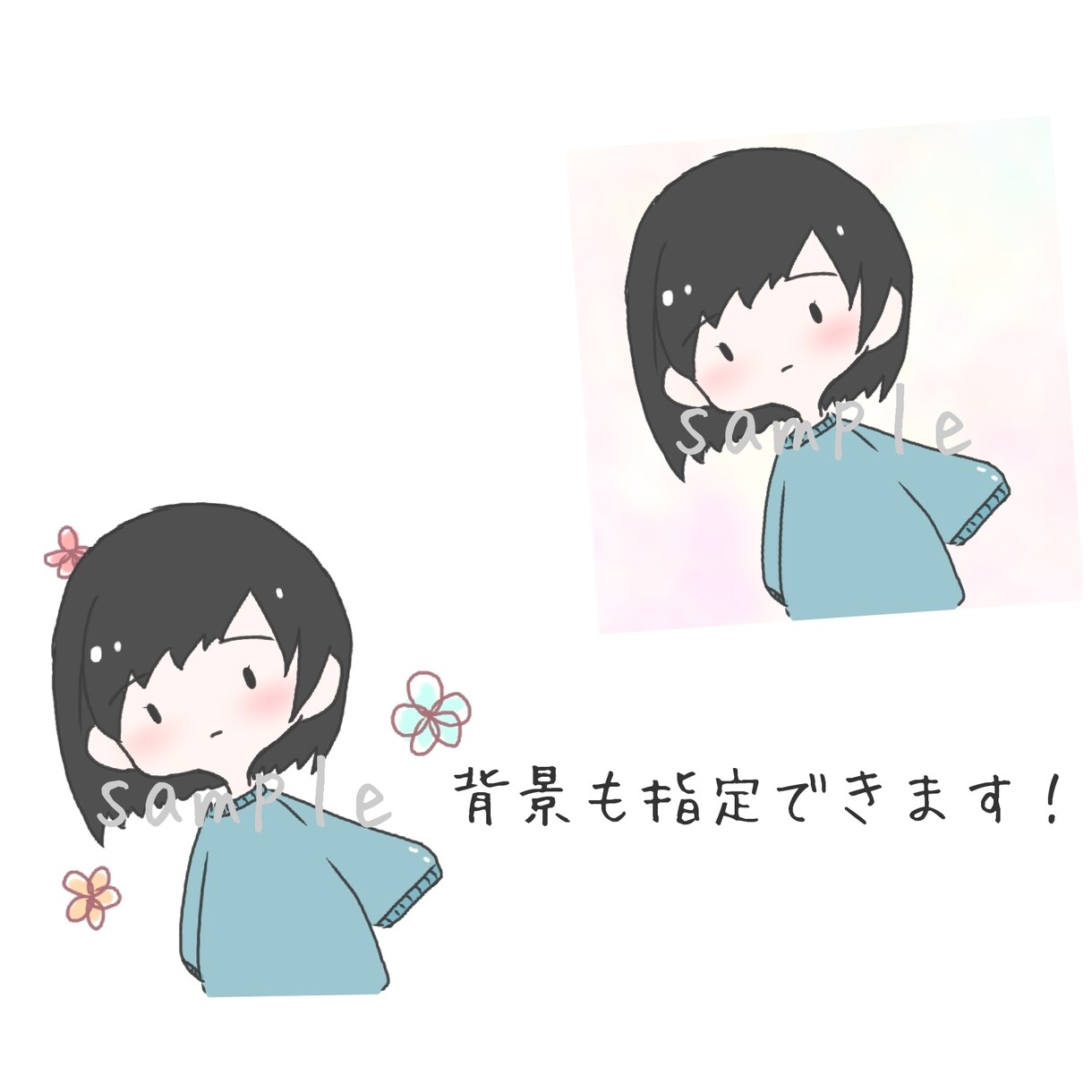イラスト書きます 似顔絵や雰囲気に可愛くゆったりとした絵柄です！ イメージ4