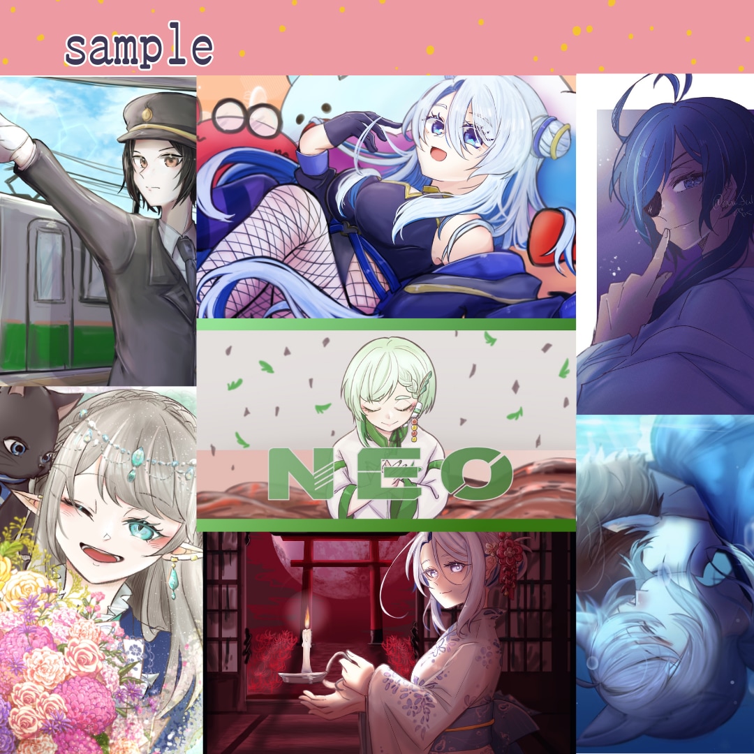6名様限定★商用込★表情豊かで元気な立ち絵描きます ★お得なセット有  ★明るく可愛いイラストが得意です。 イメージ9