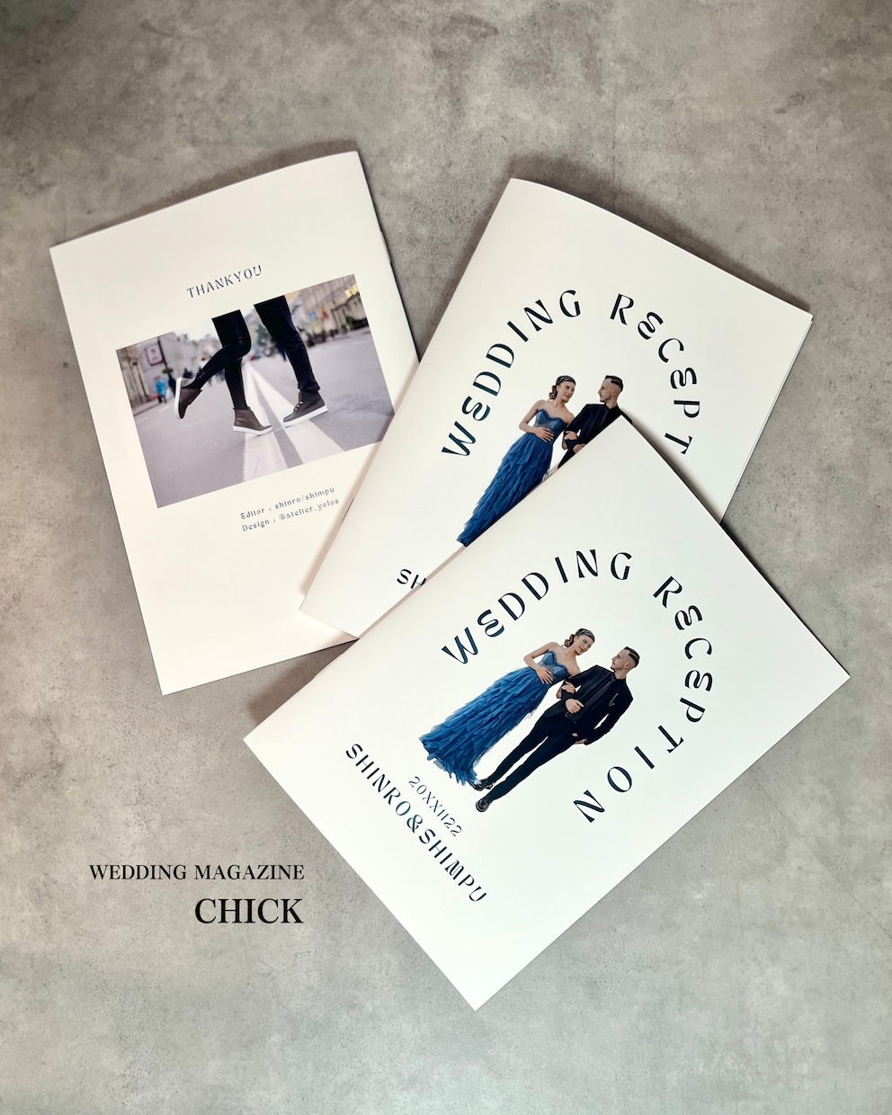 上品で洗練された雑誌風プロフィールブックが作れます シックで洗練された大人ウェディングに♡スマホで簡単！ イメージ9