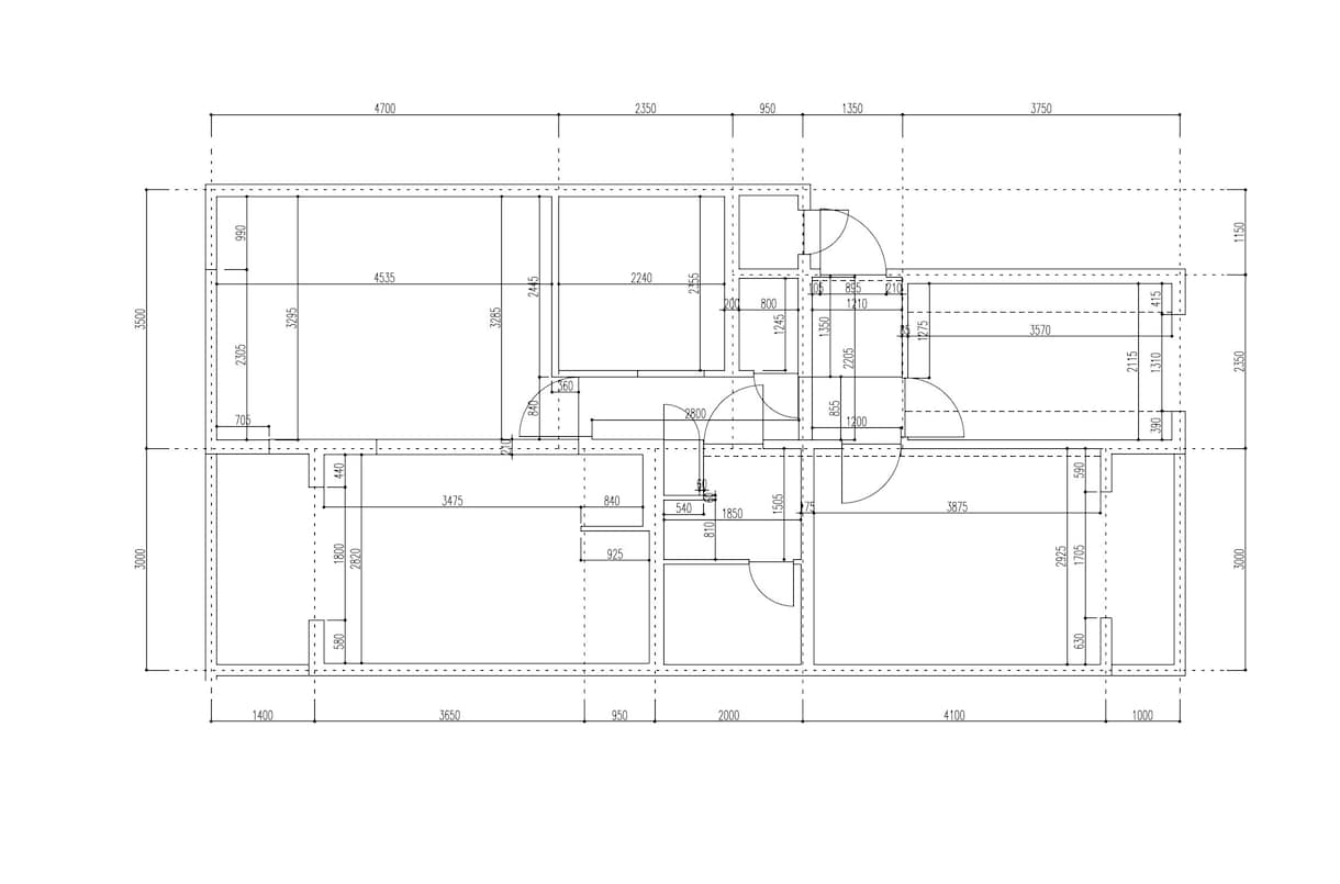 図面をデータ化（2D・BIM対応）します AutoCAD、BIM、JWW、手書き図面対応します。 イメージ6