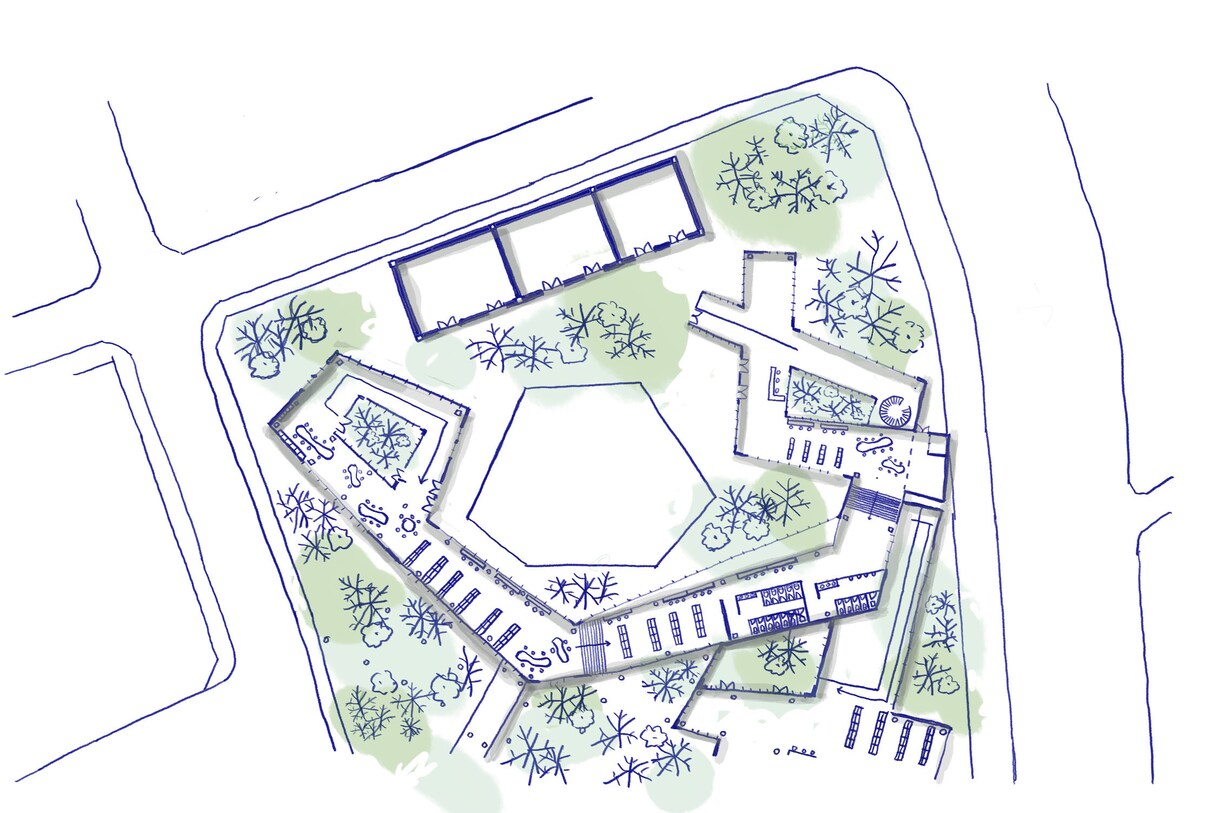 まちの絵、図面を線画にします あなたの街の絵、図面を手書きトレースします イメージ3