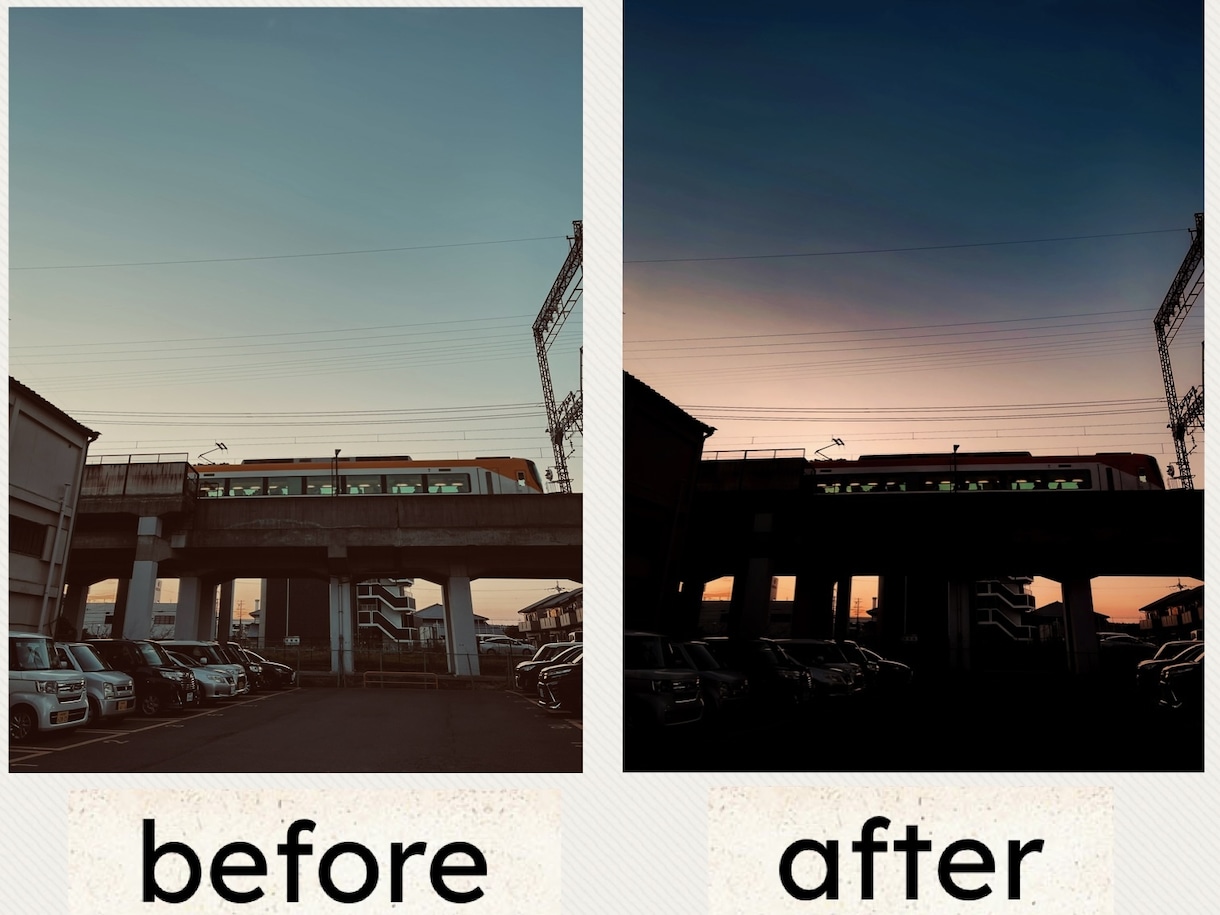 スマホ写真をSNS映えするアートに仕上げます 光と色を引き出すレタッチで、写真を作品に変えます。 イメージ2