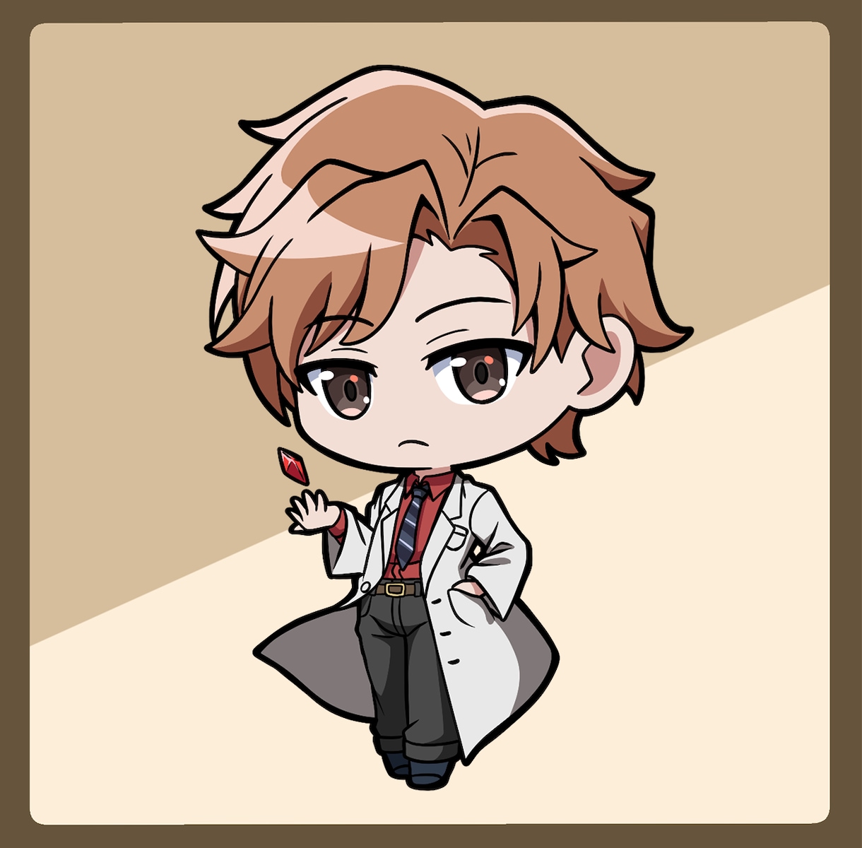 商用利用ＯＫ、アニメ調のデフォルメイラスト描きます SNSに使えるデフォルメ（SD）キャラクター描きます イメージ5