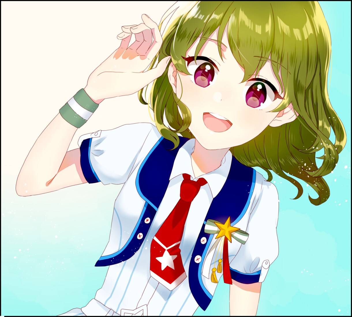 アニメ風、鮮やかなイラストお描きします アイコン、立ち絵、ヘッダー、一枚絵など様々なイラスト受付中！ イメージ7