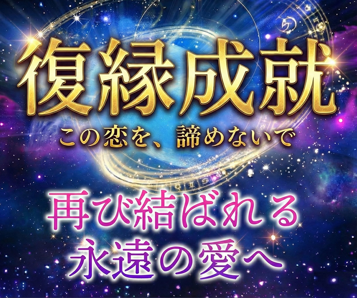 究極霊視で復縁本音鑑定/彼との復縁成就に導きます 二人の運命未来・復縁できる時期・縁結びの方法・お相手の気持ち イメージ2