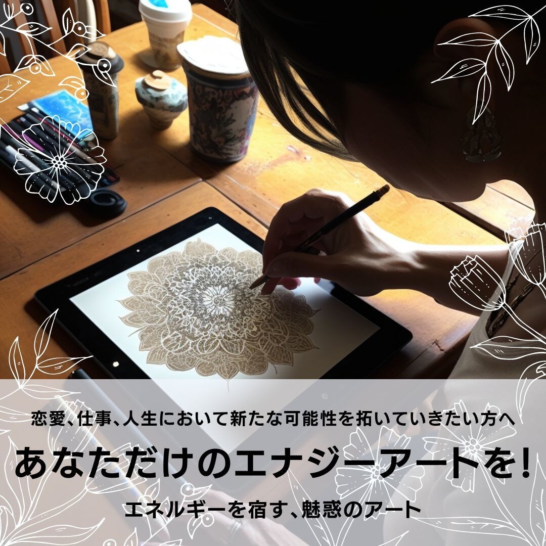 星読み鑑定からあなた限定エナジーアートを制作します ★恋愛、仕事、人生において新たな可能性を拓いていきたい方へ イメージ3