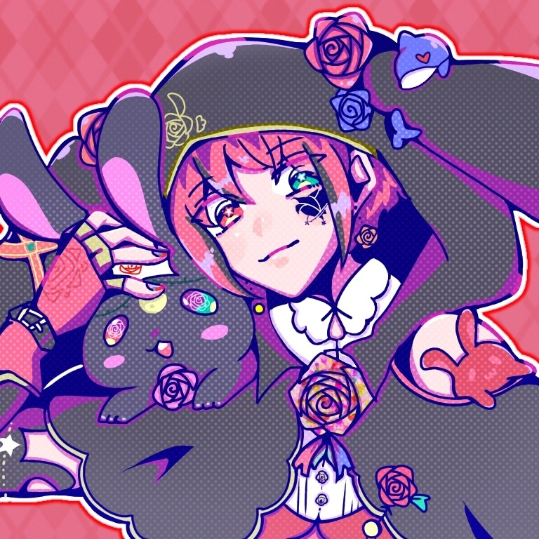 映えるアイコンを描きます SNSや配信で色彩豊かな目を引くアイコンを。 イメージ1