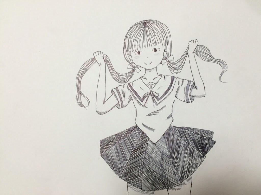 ボールペンイラスト描きます 商用利用可能！SNSのアイコンなどにも！ イメージ1
