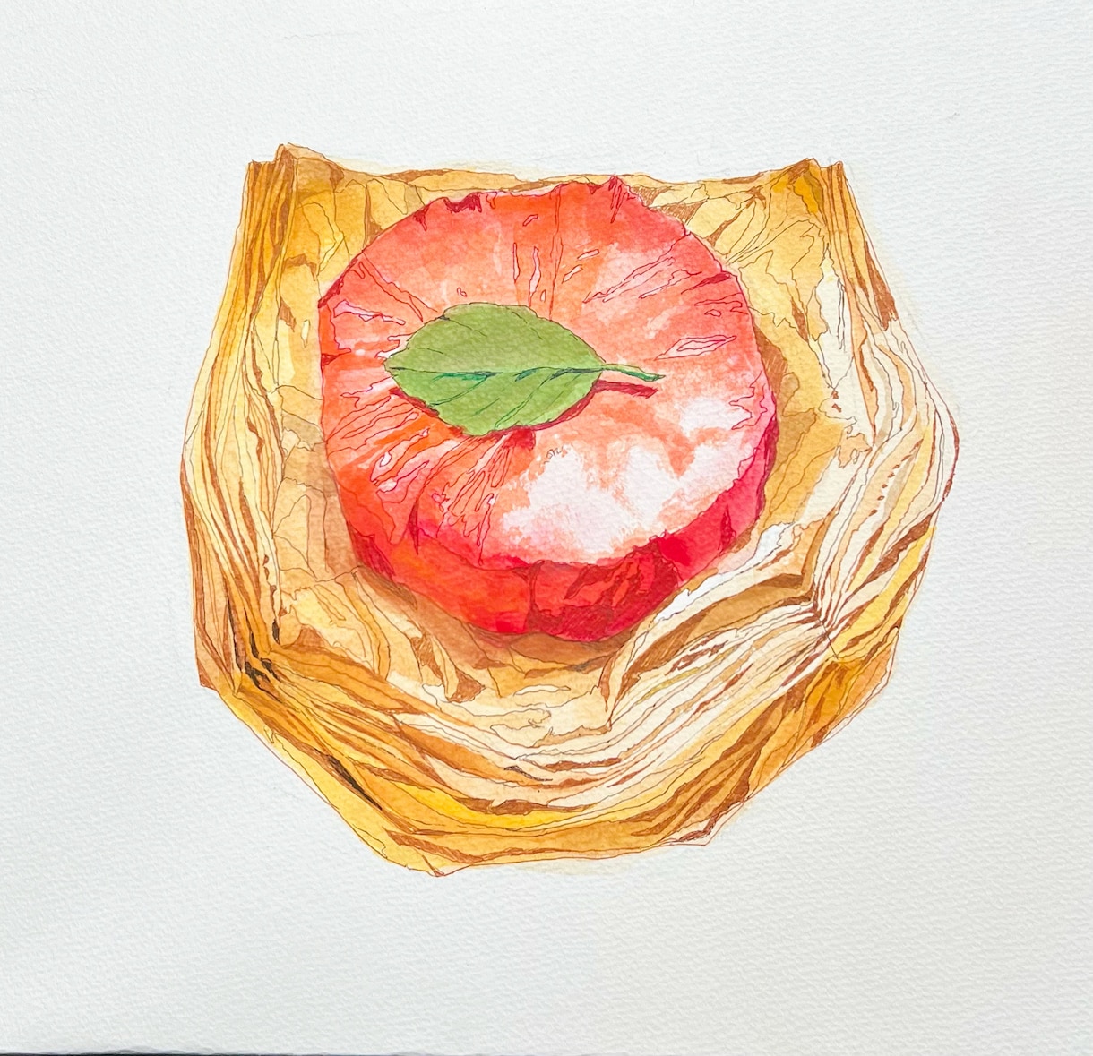 手描き食べ物・お菓子イラストを描きます ペン画＋水彩で丁寧な表現 / 清潔感のあるイラスト作成 イメージ8
