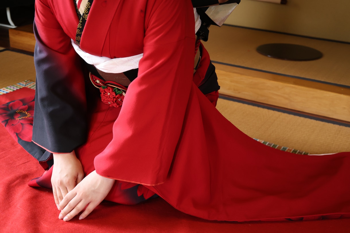 日本庭園での貸切前撮り撮影いたします 着付け〜撮影までお任せ！神戸にある貸切日本庭園での前撮り撮影 イメージ2